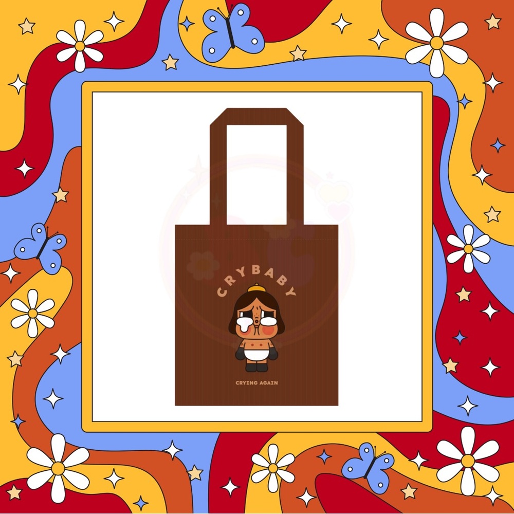 POP MART-CRY BABY CRYING AGAIN TOTE